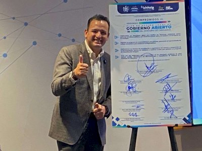 Firma Marco Bonilla el Segundo Plan de Gobierno Abierto