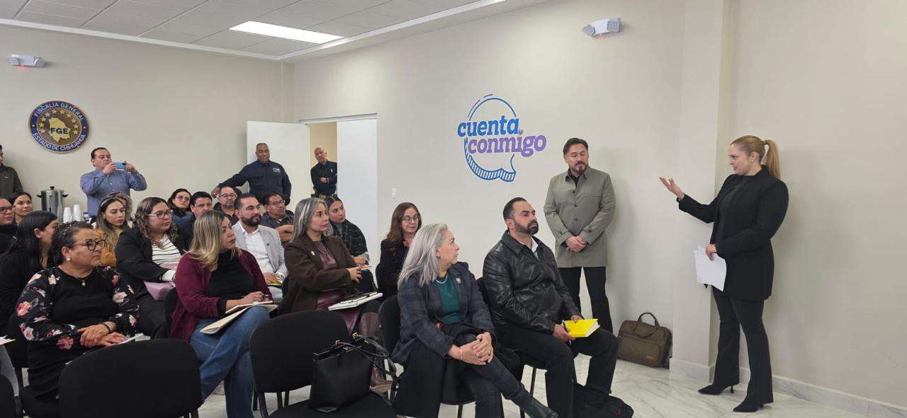 Realizan conversatorio para fortalecer la procuración de justicia