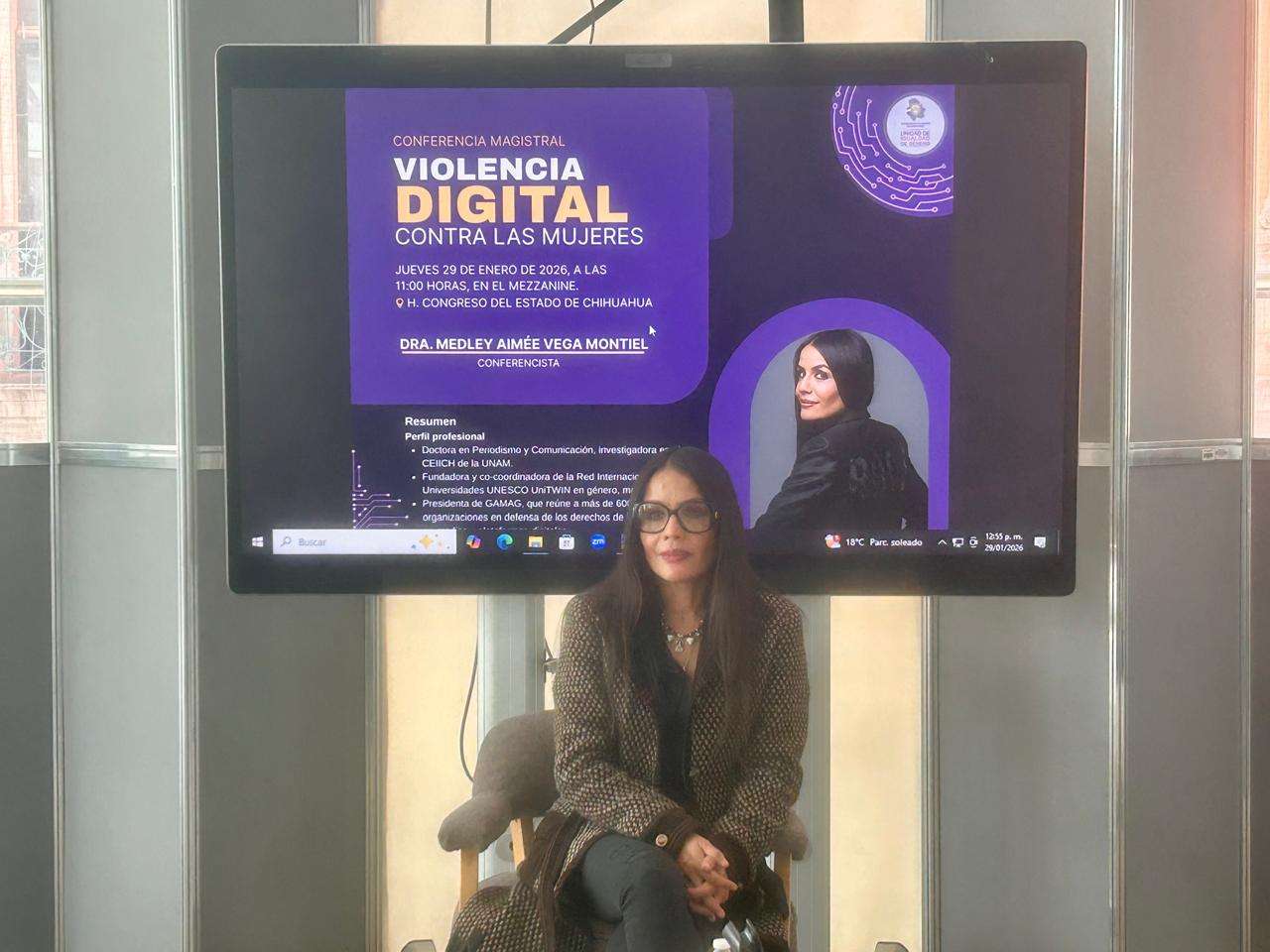 Llama experta a fortalecer leyes ante violencia digital de genero