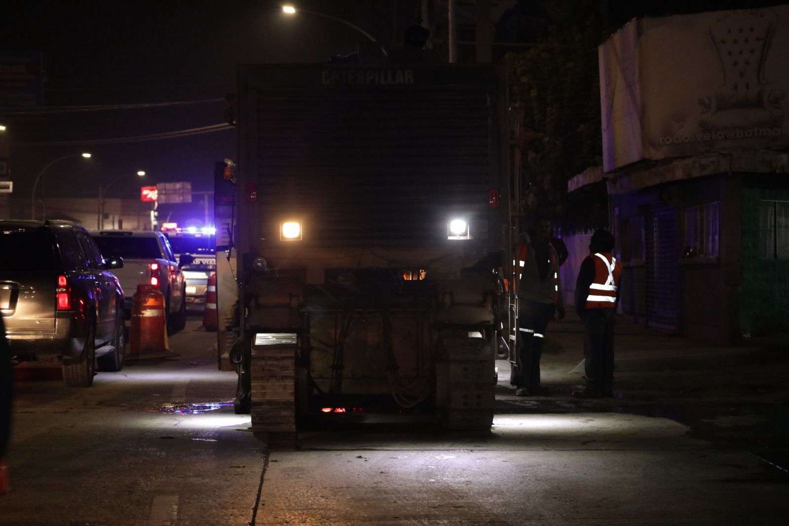 Iniciará Obras Públicas recarpeteo nocturno en la Gómez Morín