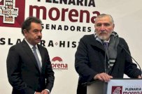 Deja Adán Augusto la coordinación de Morena en el Senado