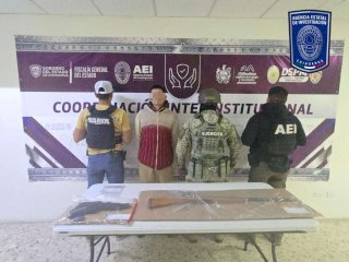 Lo arrestan con narcóticos y armas en Ampliación 2 de Octubre