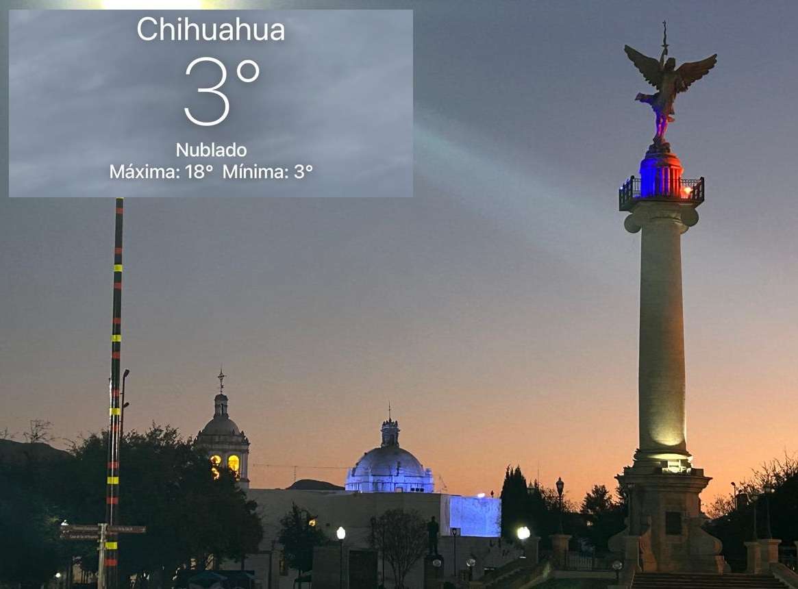 Inicia el día a 3 °C y se prevé la tarde templada