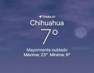 Se espera día nuboso con temperatura de 23 grados centígrados 