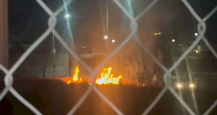 Reportan incendio en lote baldío al norte de la ciudad 