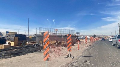 Avanza un 29% construcción del paso superior de Los Nogales