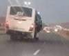 Circula camión de Punta Oriente a exceso de velocidad y con sobrecupo 