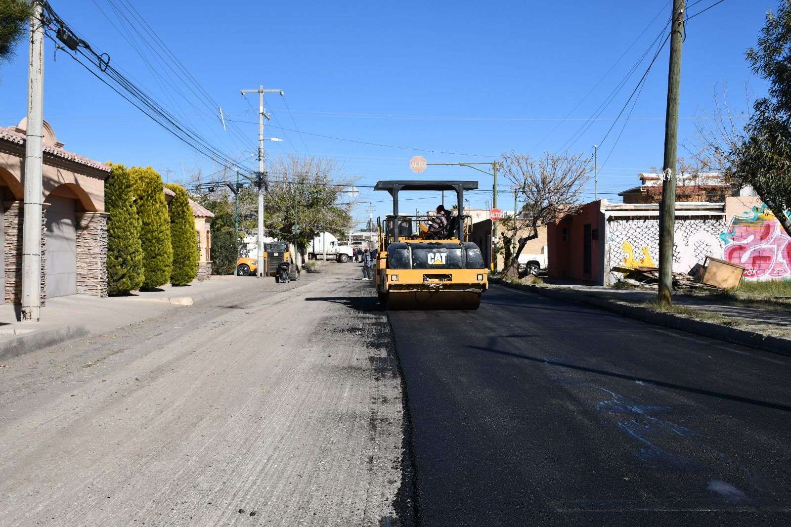 Inicia hoy pavimentación en Portales de Senecú y Baudelio Pelayo 