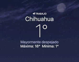 Amanece despejado y fresco con temperatura de 1 grado centígrado 