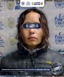 Detienen a mujer con moto robada en la Campesina