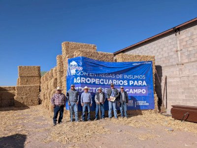 Beneficia Estado a más de 8 mil productores agropecuarios 