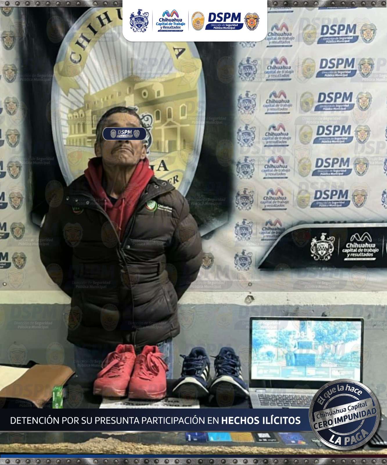 Sorprenden a adulto mayor robando un auto en Roma Sur