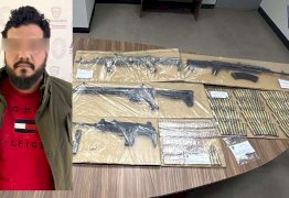 Aseguran arsenal y detienen a 1 al catear casa en Madera