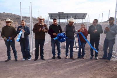 Inaugura Jcas pozo de agua potable en Rancho de Peña