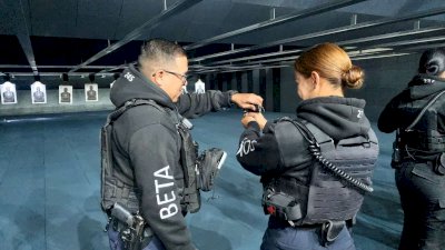 Cuenta Policía Municipal con pabellón de tiro de alto nivel