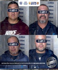 Aseguran a cuatro por robar cableado de Telmex 