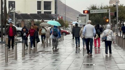 Persiste clima lluvioso en la ciudad de Chihuahua