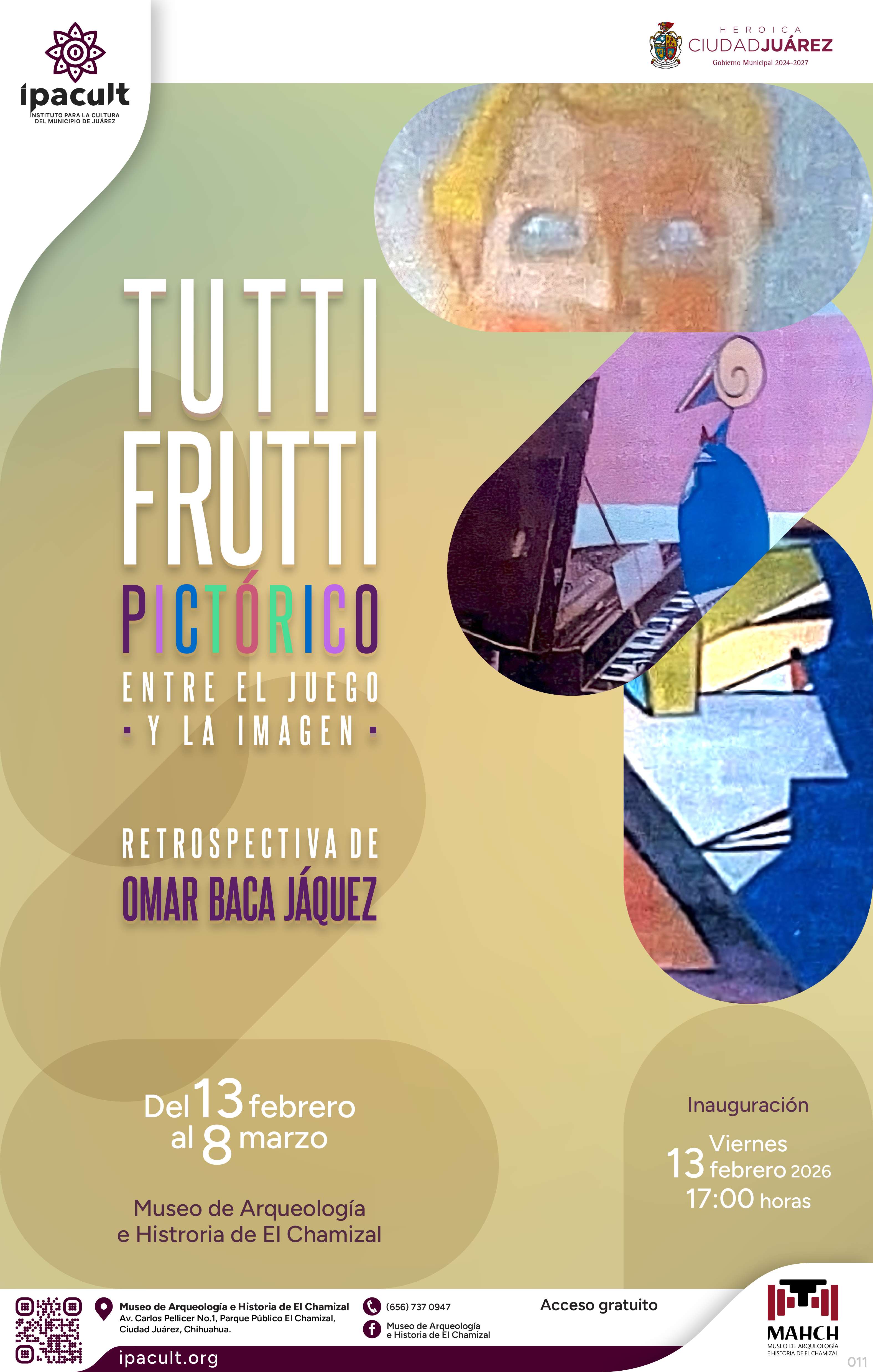 Inauguran exposición Tutti frutti pictórico que reúne la obra de Omar Baca Jáquez