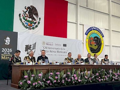 Conmemoran 111 años de servicio de la Fuerza Aérea Mexicana