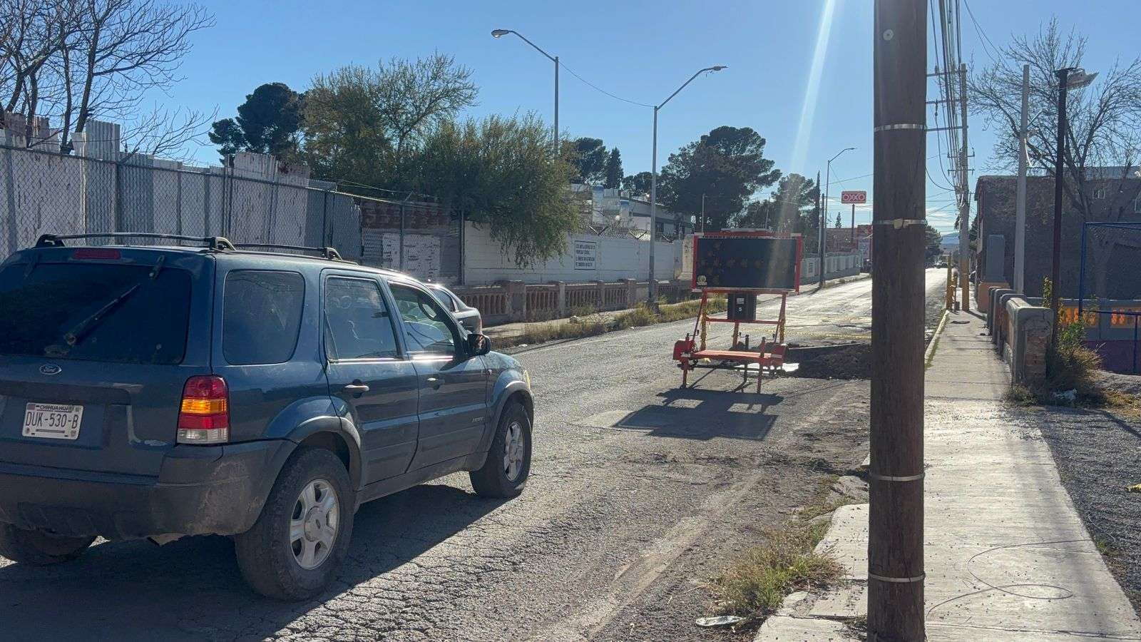 Reportan enorme socavón sin reparar en la Roque Jacinto Morón