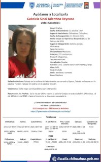 Buscan a mujer desaparecida en la colonia Granjas