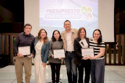 Reconoce Bonilla a ganadores del Presupuesto Participativo 2026