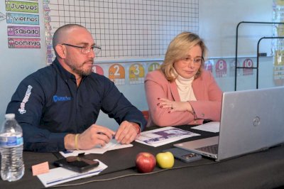 Se reúne virtualmente Maru con Sheinbaum por estrategia contra el sarampión