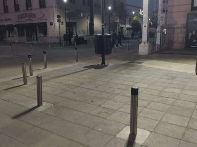Retiran estacionamiento de bicicletas del centro de la ciudad 