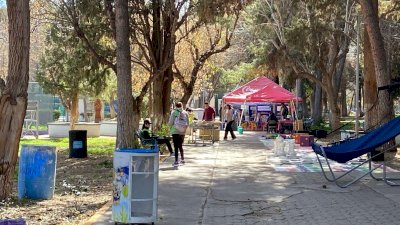 Baja afluencia de familias en el Domingo Feliz