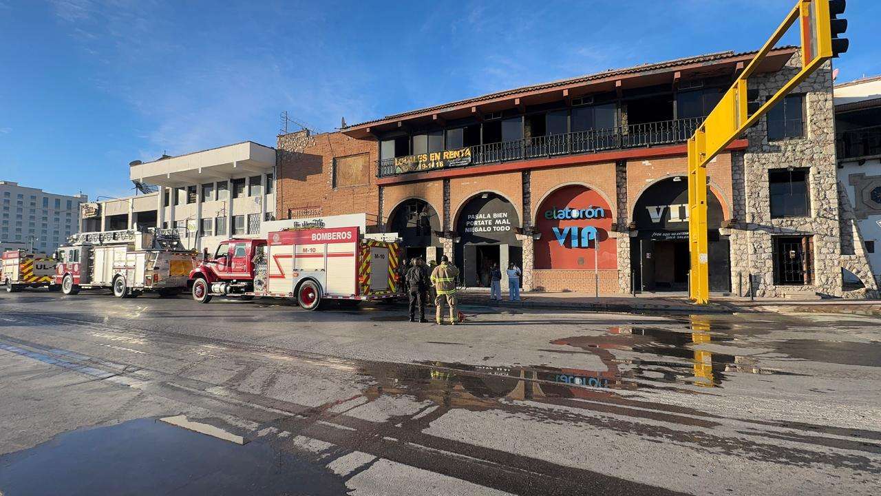 Incendio consume bar en la zona del Pronaf 