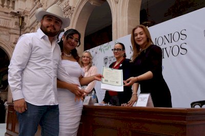 Superan Matrimonios Colectivos 2026 meta del año pasado 
