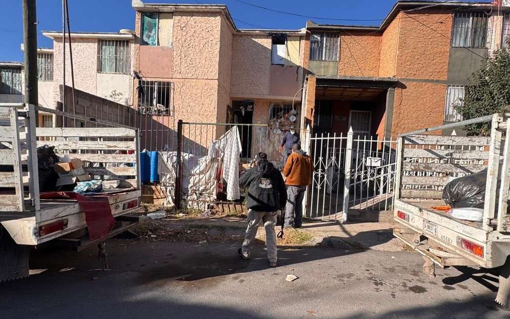 Retira Municipio 245 toneladas de basura de vivienda en el Saucito
