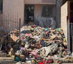 Retira Municipio 245 toneladas de basura de vivienda en el Saucito