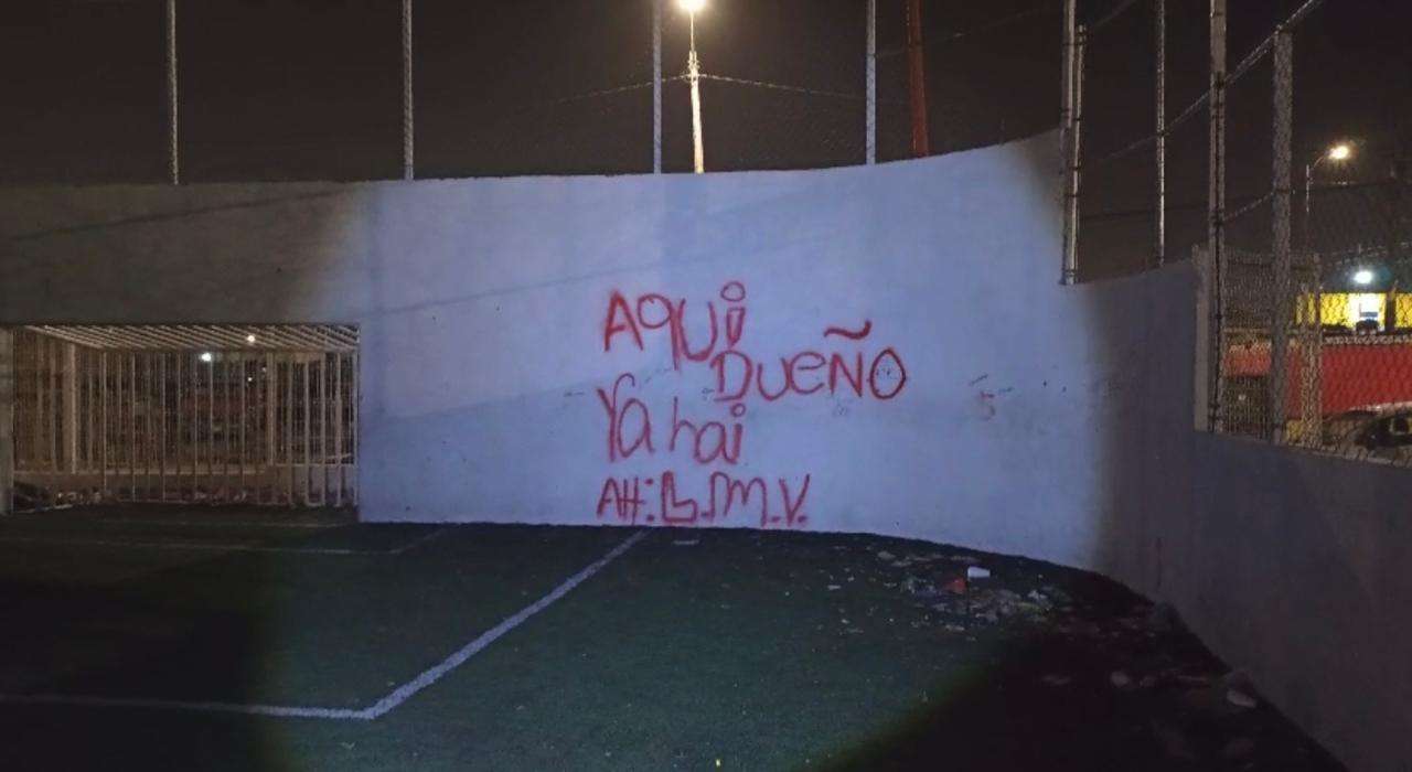 Reportan amenaza escrita en centro comunitario de Juárez