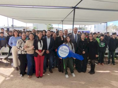 Inauguran nuevas aulas en Secundaria Estatal 3020 con inversión de 14 mdp 