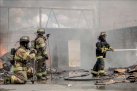 Atiende Bomberos derrumbe, caída de árbol y espectacular por fuertes vientos