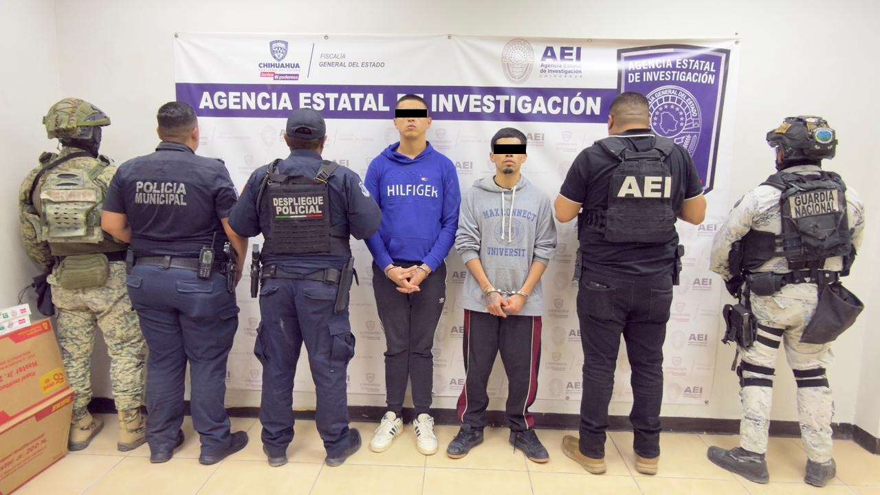 Realizan recorridos preventivos y logran tres detenciones por delitos contra la salud