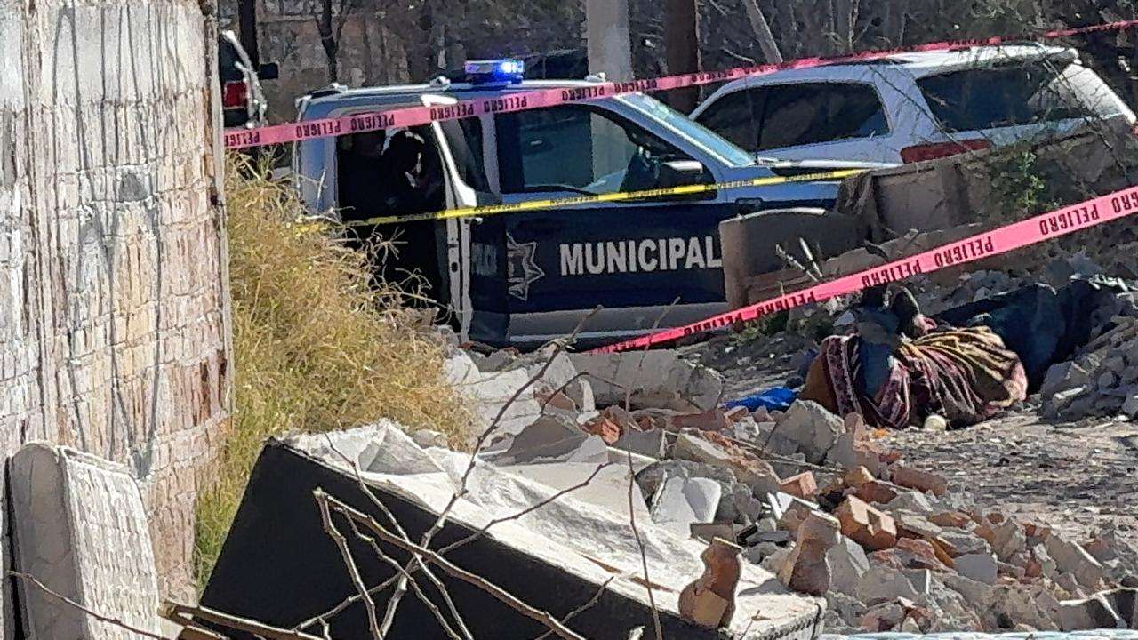 Dejan encobijado en la zona centro 