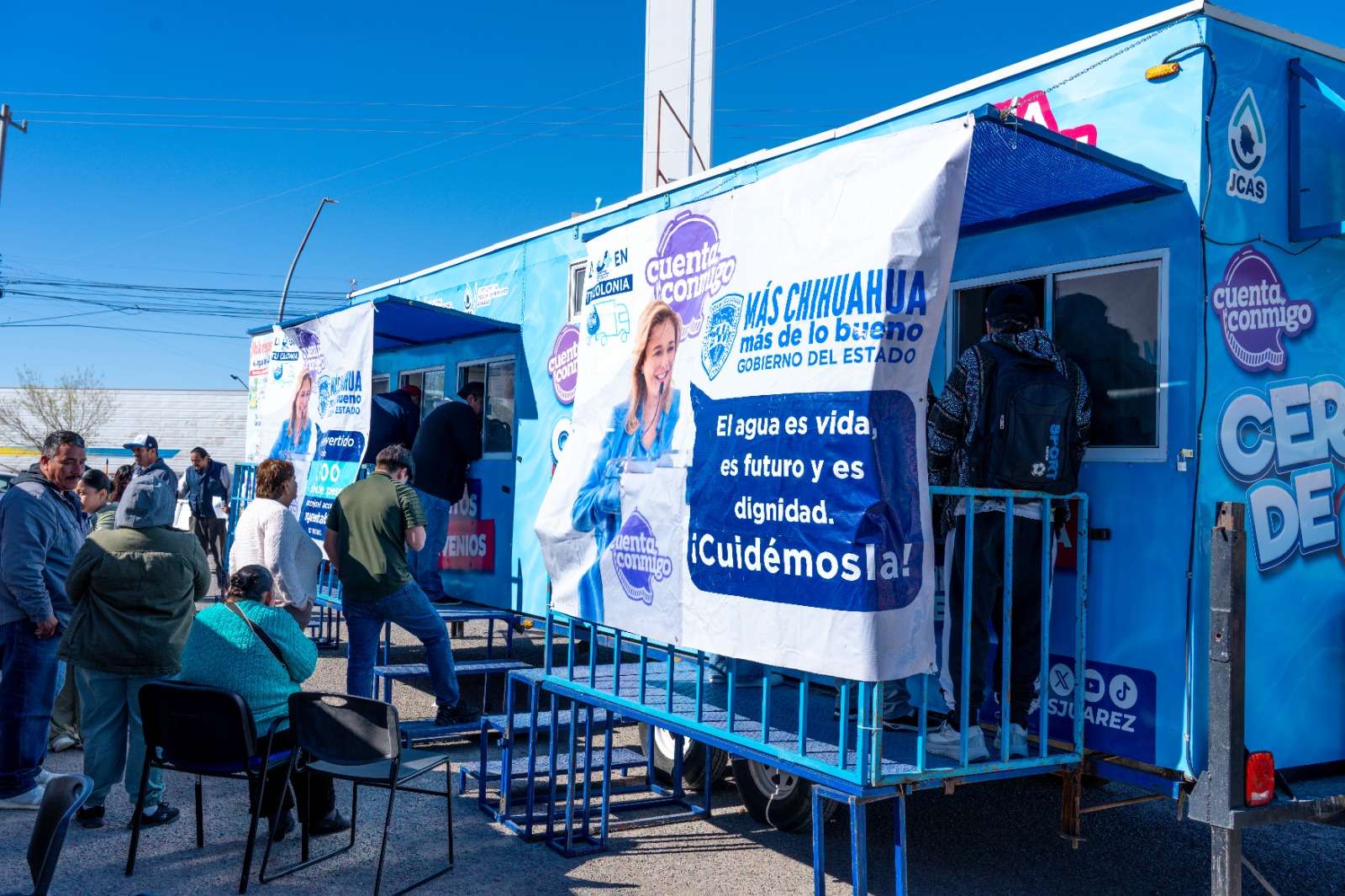 Llevan descuentos de más de 80% en recibos de agua a Soriana Porvenir 