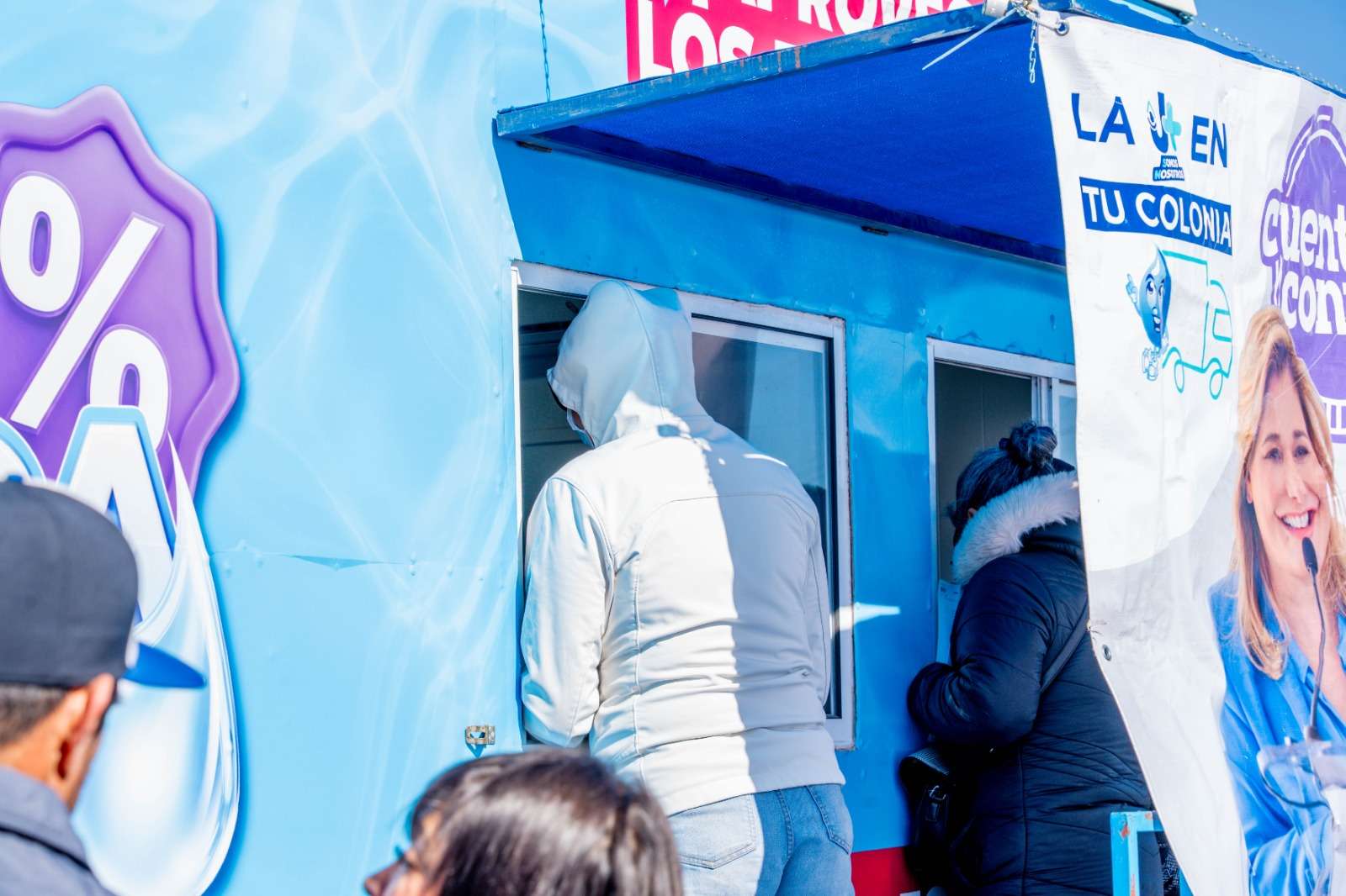 Llevan descuentos de más de 80% en recibos de agua a Soriana Porvenir 