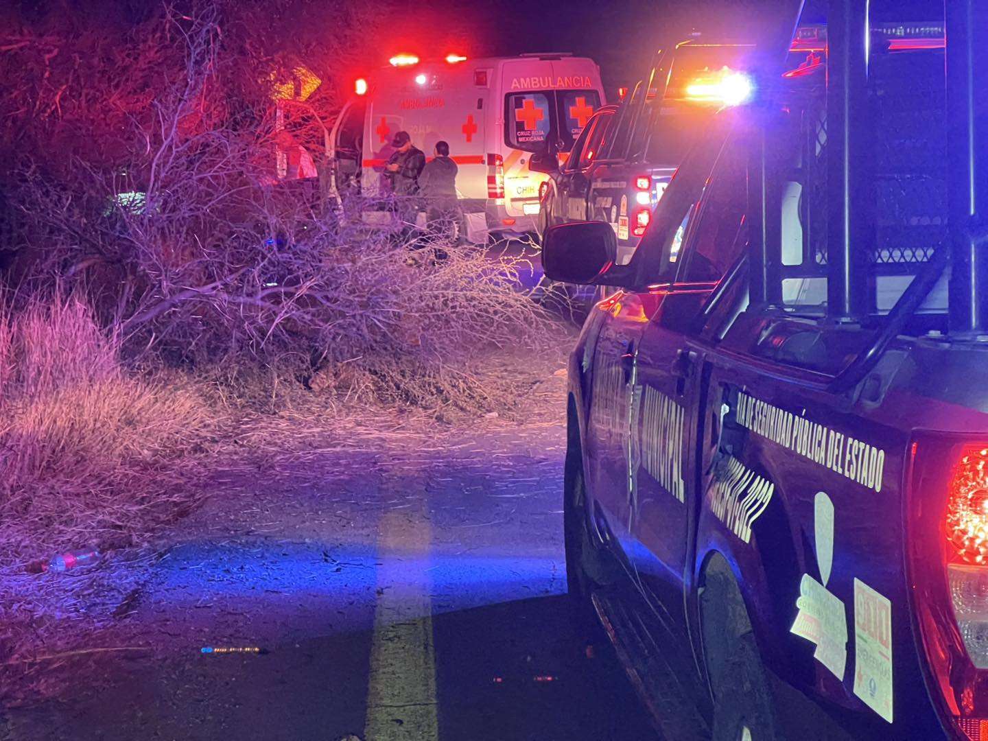 Muere mujer en accidente vial sobre la carretera a Aldama