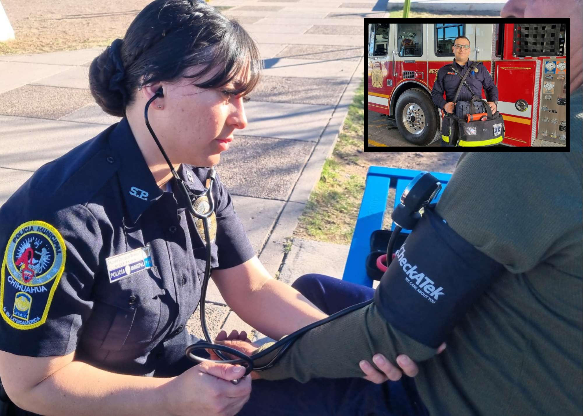 Fortalecen formación en urgencias médicas de policías y bomberos
