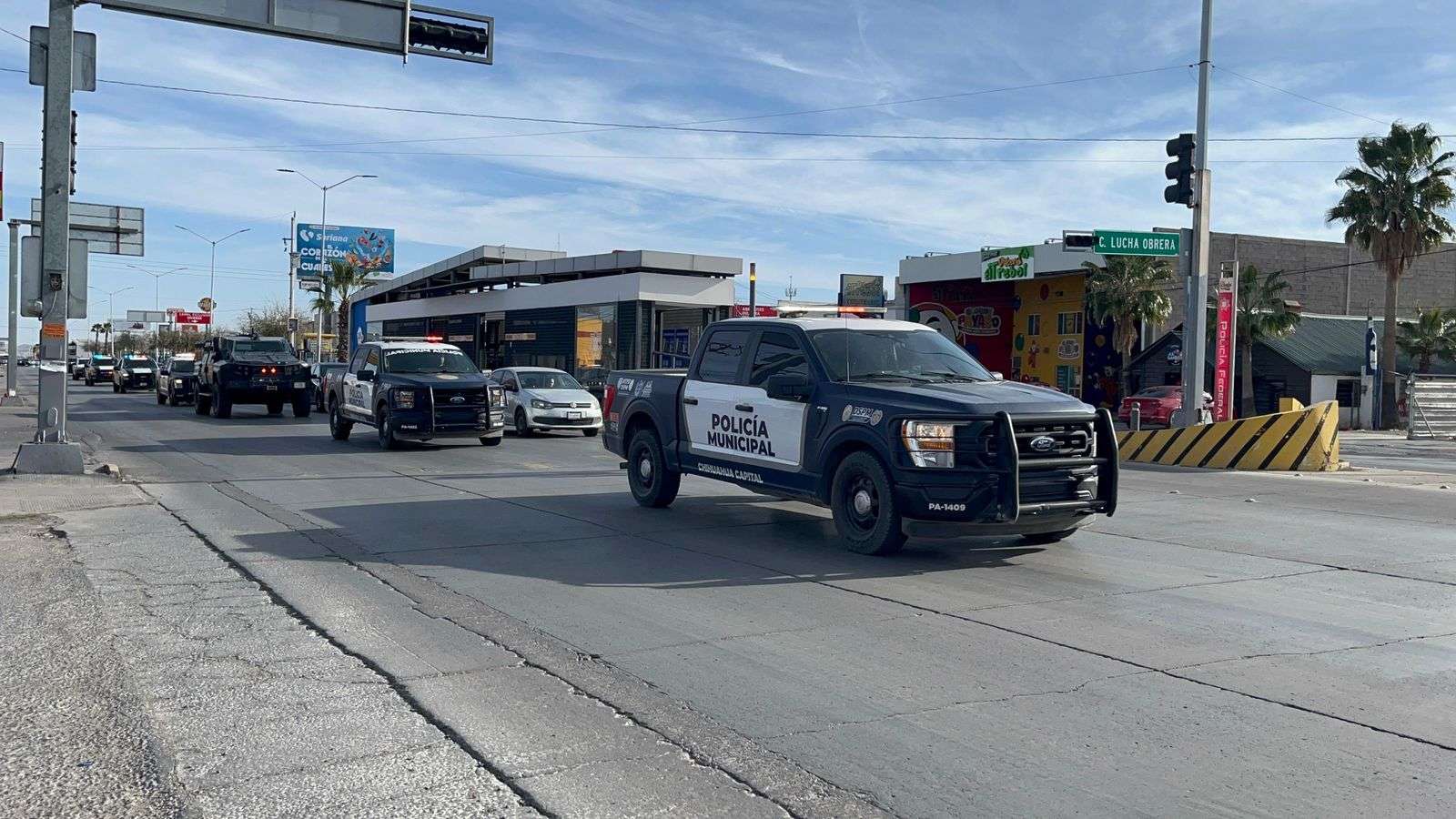 Despliegan patrullajes de vigilancia en avenidas de la ciudad