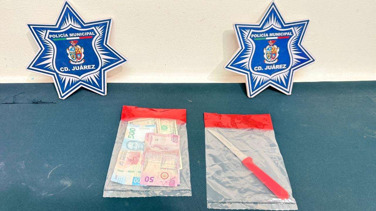 Capturan a sujeto tras asalto con arma blanca a tienda de conveniencia