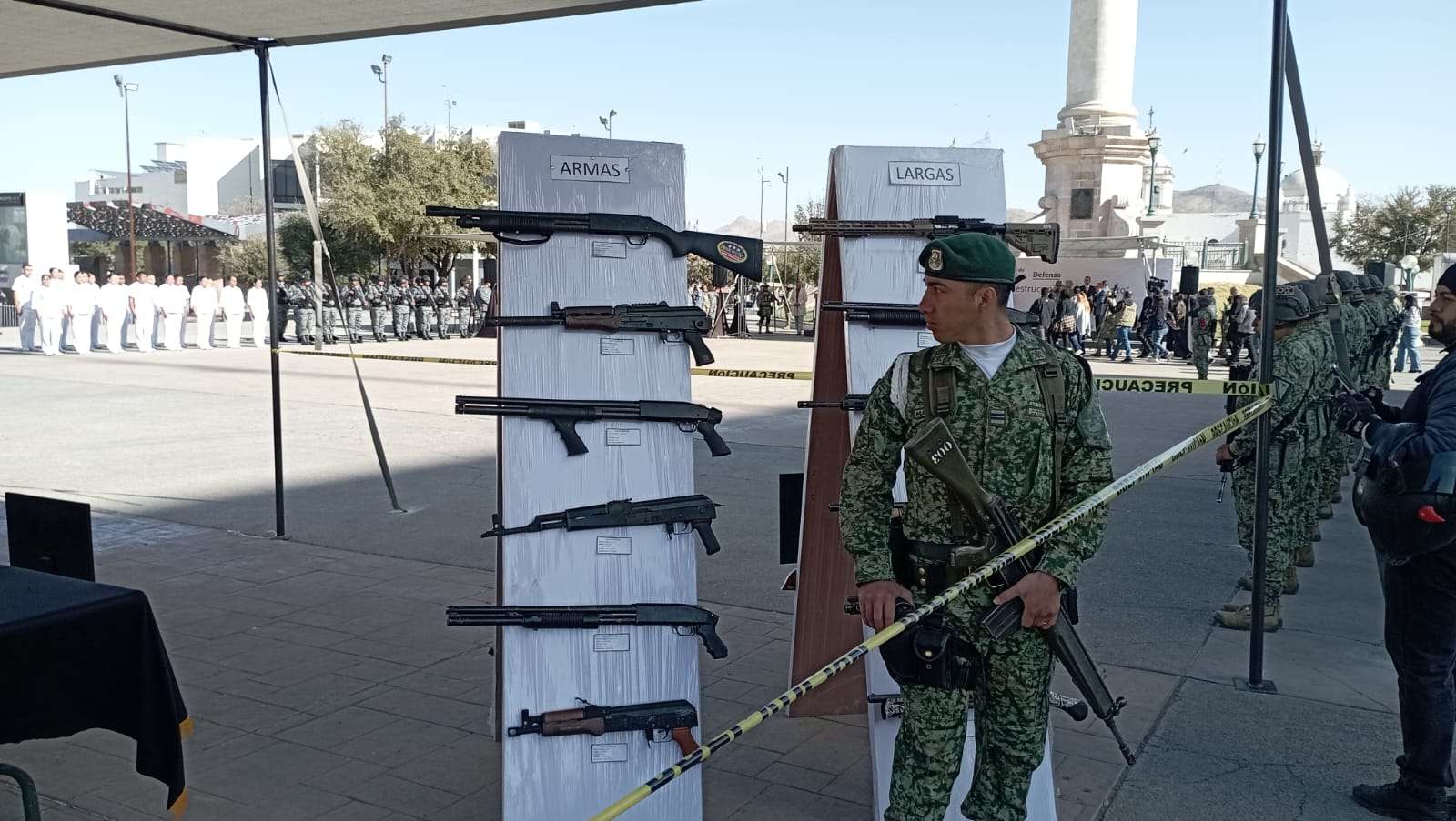 Destruye Ejército más de mil armas de fuego retiradas de circulación