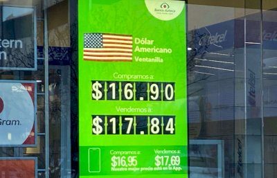 Sigue el dólar a $17.84 en Banco Azteca