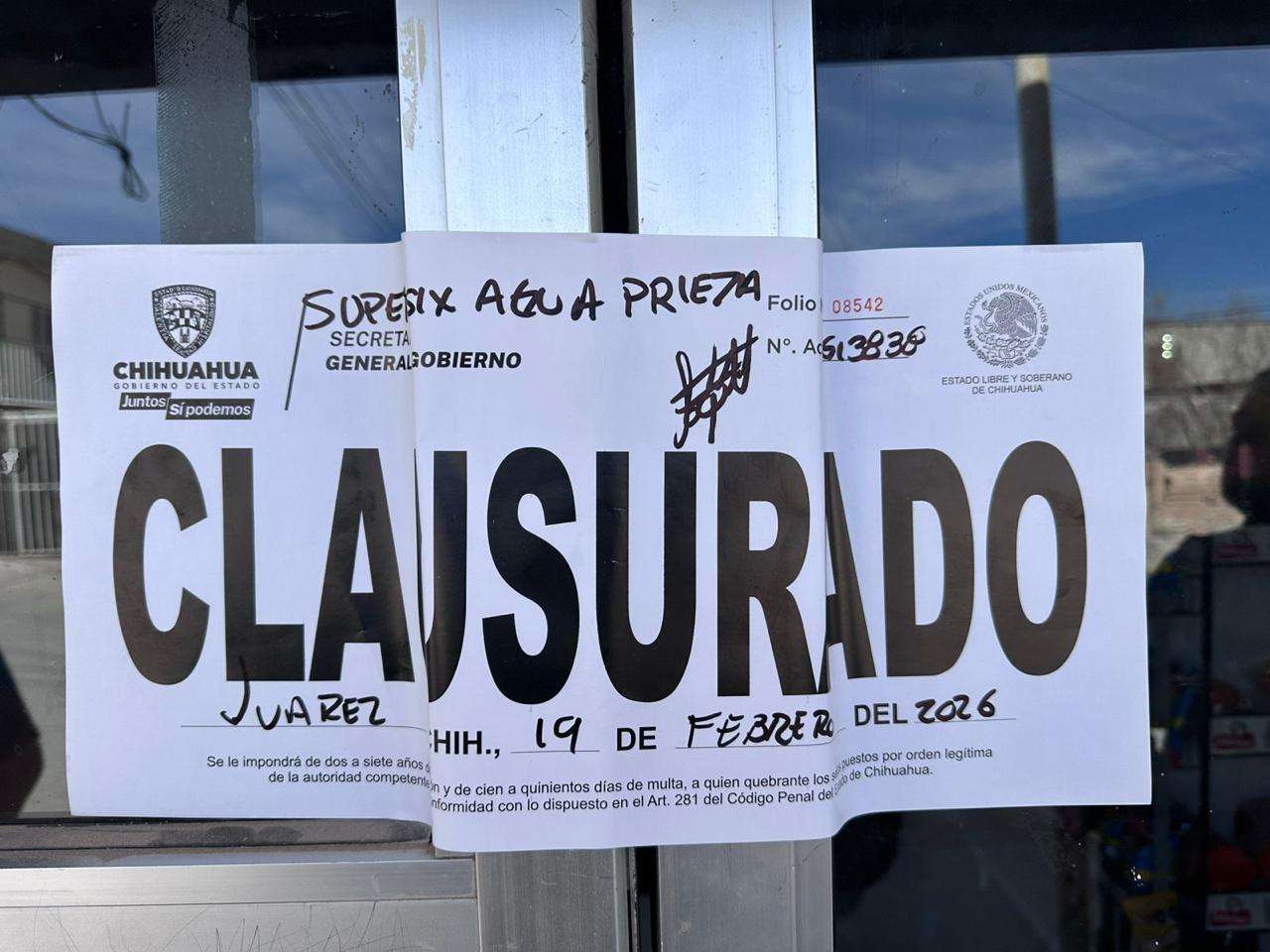 Clausuran 4 comercios con venta de licor durante la semana 