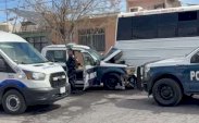 Chocan patrulla y camión de transporte en Cerro de la Cruz