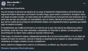 Destituye Alcalde a Subdirector de Dspm por comentarios misóginos