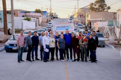 Entrega Marco Bonilla pavimentación con inversión de 5 mdp en la Popular